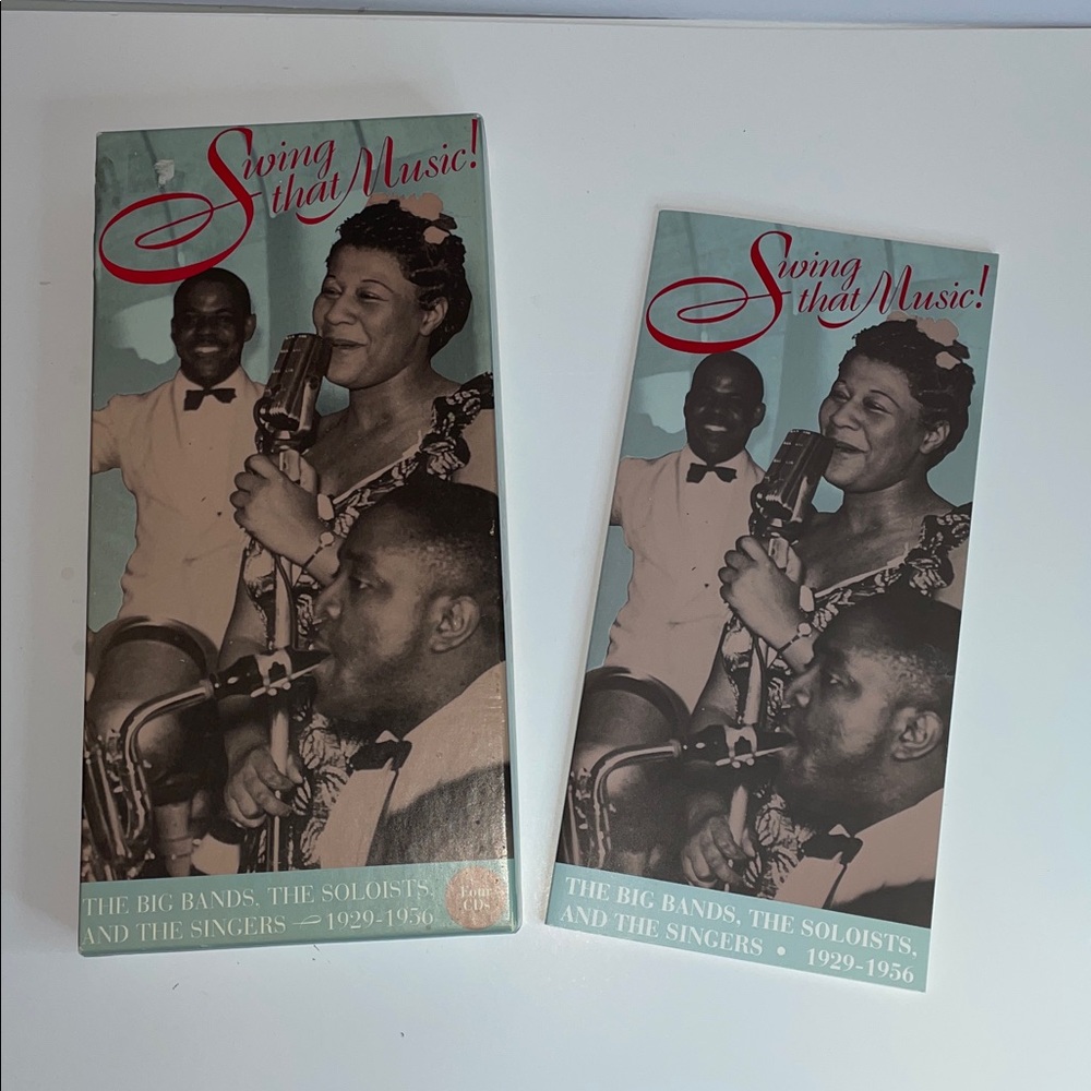 SONY Music Swing That Music! Box Set 4CDS with book